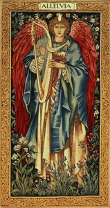 Alleluia, conçu par Edward Burne-Jones et réalisé par Morris and Company, c.1885 - Edward Burne Jones